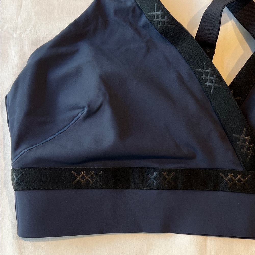 Rhone Women's Navy Sports Bra - Picture 3 of 11